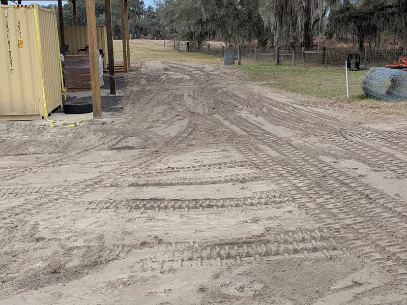 Track-rolled subgrade, Altoona, Florida