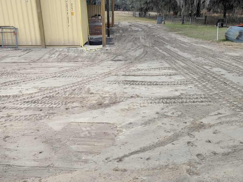 Finished graded surface, Altoona, Florida